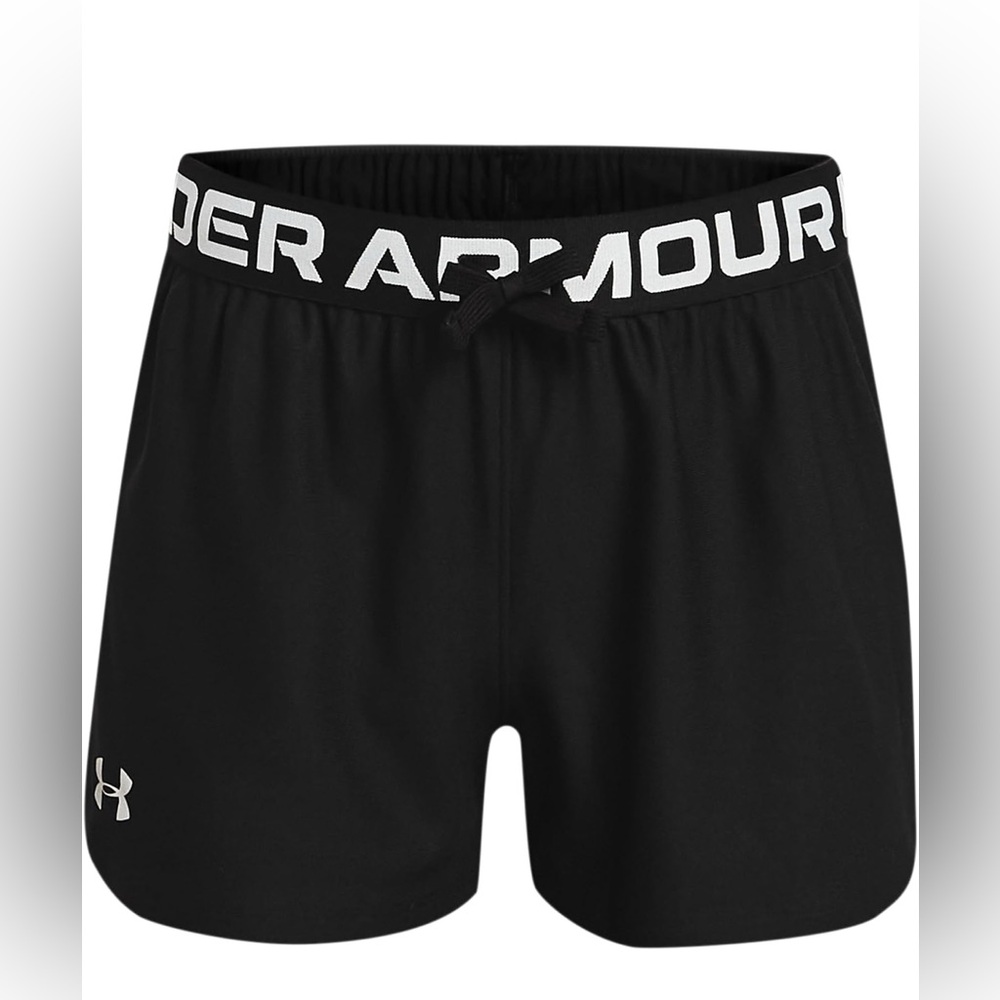 Under Armour Girls' Play Up Solid Shorts